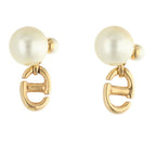Dior CD Icon Faux Pearl Earrings — view 2