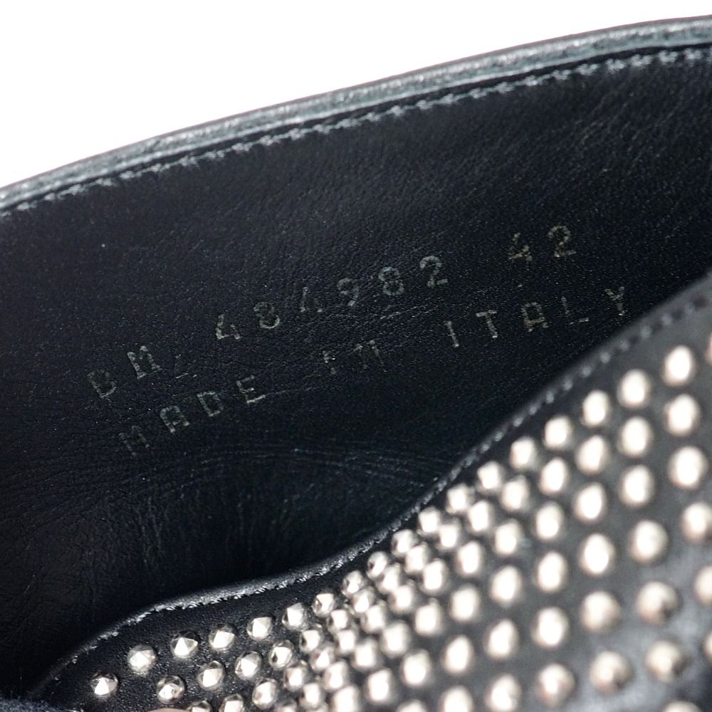 Saint Laurent Paris Boots 42 Studded Shoes — view 9