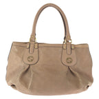 Gucci Scarlet Guccissima GG Pattern Salmon Pink Gold Leather Tote Shoulder Bag — view 2