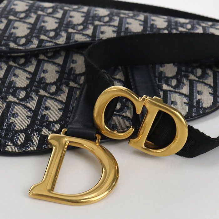 Dior Belt Bag Saddle Jacquard — view 4