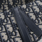 Dior Mini Saddle Shoulder Bag Jacquard — view 4