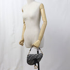 Dior Mini Saddle Shoulder Bag Jacquard — view 8