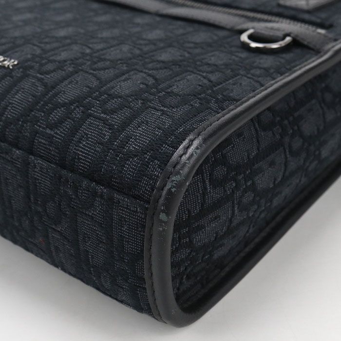 Dior North South 2-Way Safari Tote Jacquard — view 6