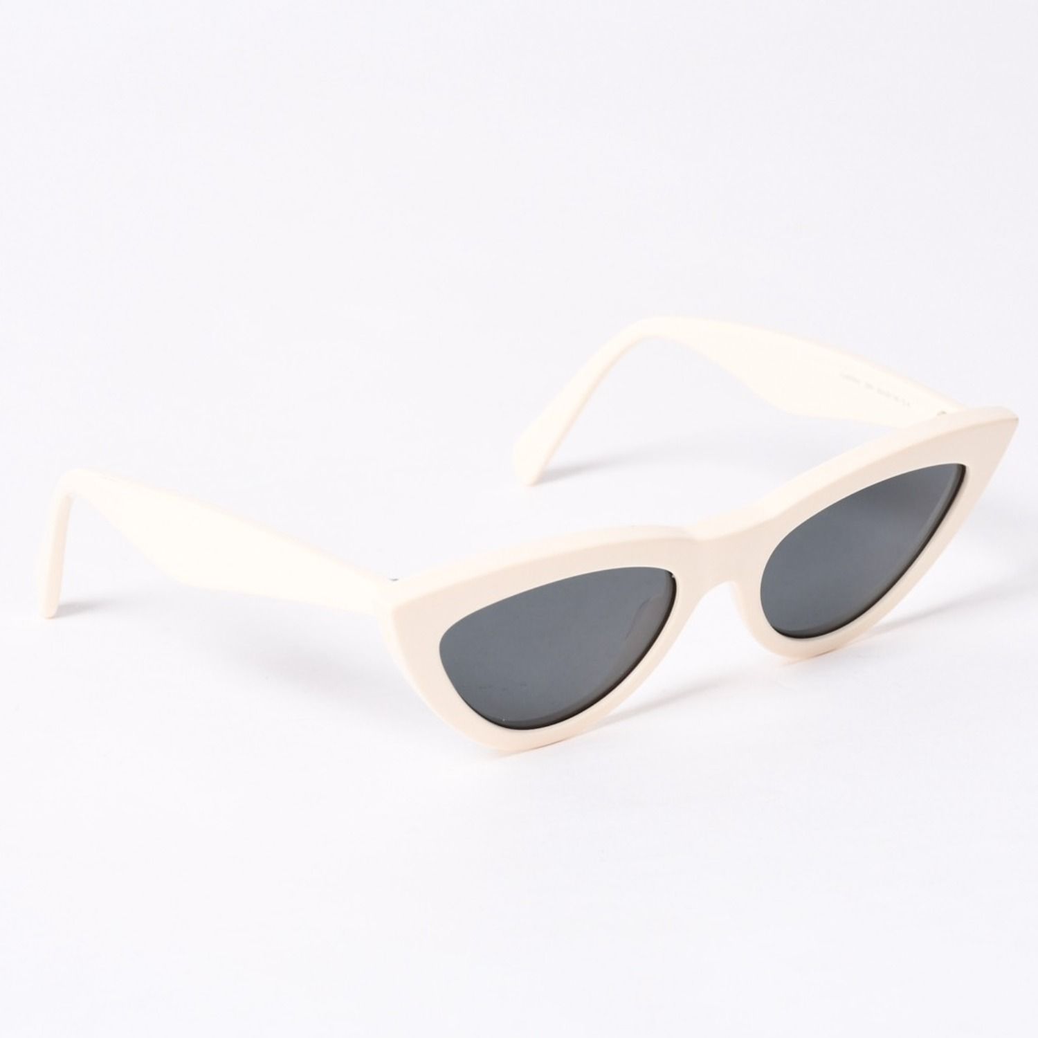 Celine Sunglasses Cream Color Cat Eye Eyewear — view 4