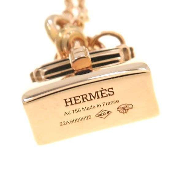 Hermes Amulet Kelly Necklace Diamond — view 5