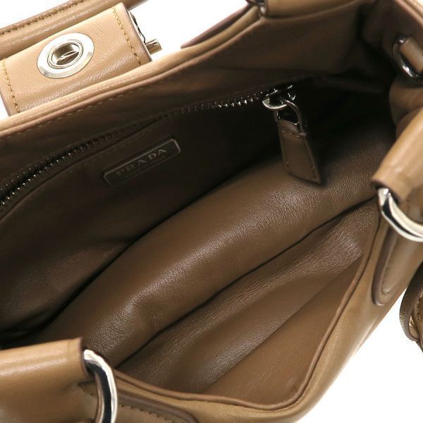 Prada Nappa Leather Messenger Bag — view 3