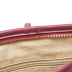 Gucci GG Supreme Tote Shoulder Bag 2-Way Green Canvas Leather — view 8