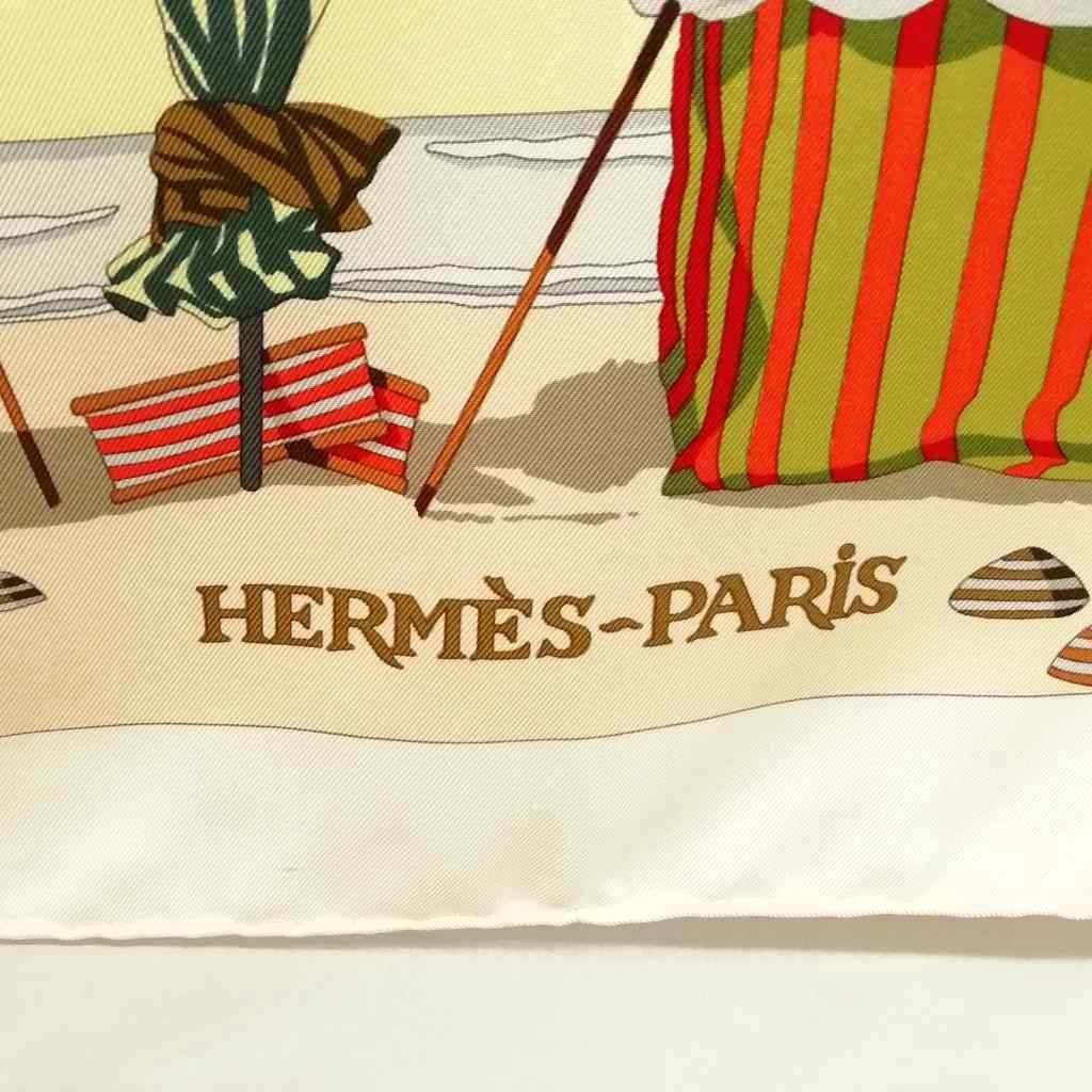 Hermes Charmes Des Plages Normandes Charm of the Normandy Coast Carre 90 Large — view 6
