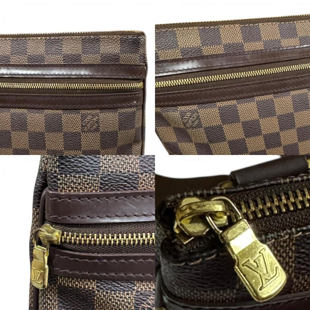 Louis Vuitton Pochette Bosford Damier Shoulder Bag Canvas Brown — view 9
