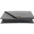 Saint Laurent Vintage Black Clutch Leather Saffiano Second — view 5