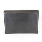 Saint Laurent Vintage Black Clutch Leather Saffiano Second — view 2