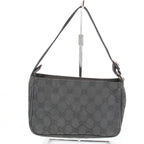 Gucci Pouch Mini Handbag GG Canvas Black High Simple — view 2