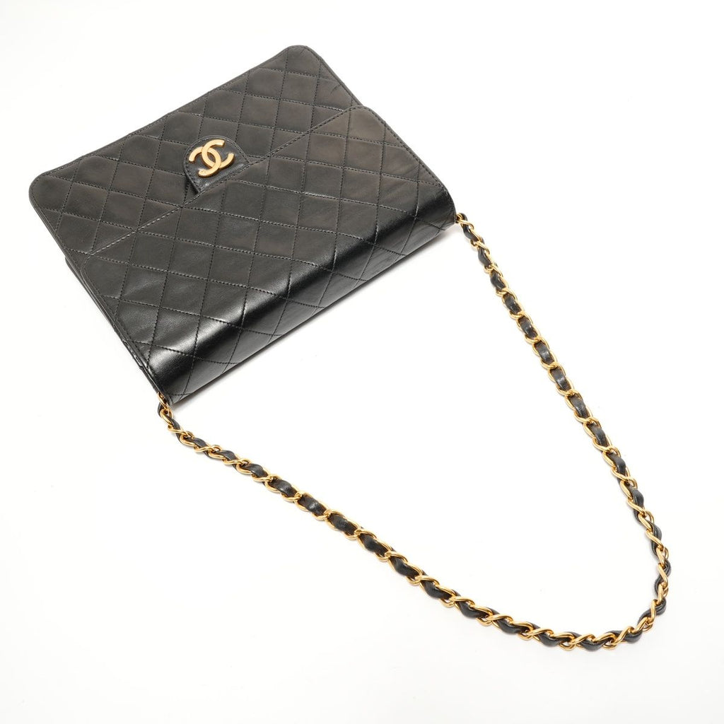 Chanel Shoulder Bag Lambskin Chain — view 8