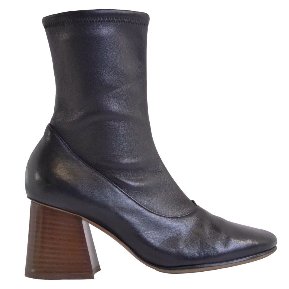 Celine Boots Phoebe Philo Era Short Leather Hi — view 6