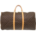 Louis Vuitton Keepall Bandouliere 60 Monogram Boston Bag — view 2