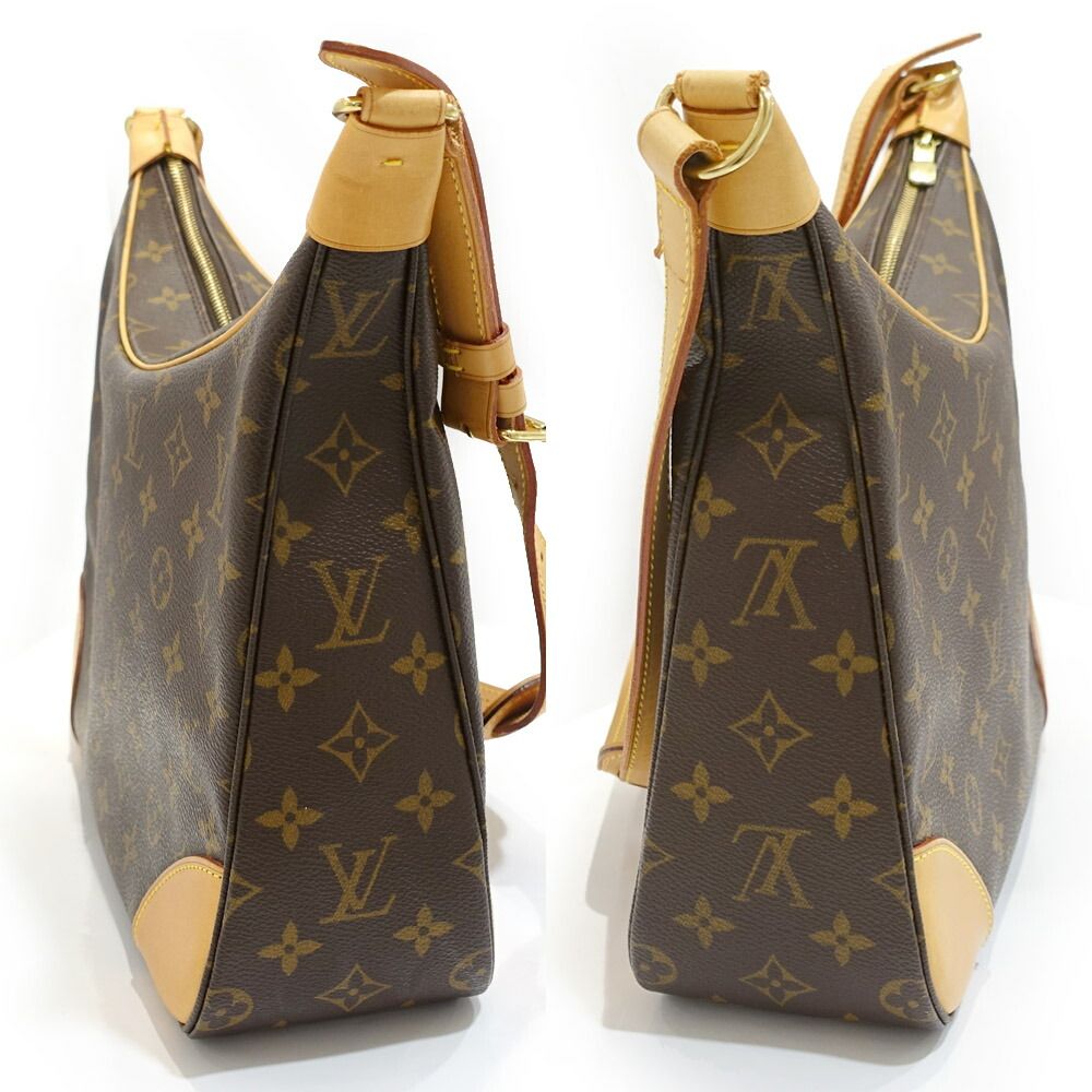 Louis Vuitton Boulogne Shoulder Bag Monogram Canvas Gold — view 3