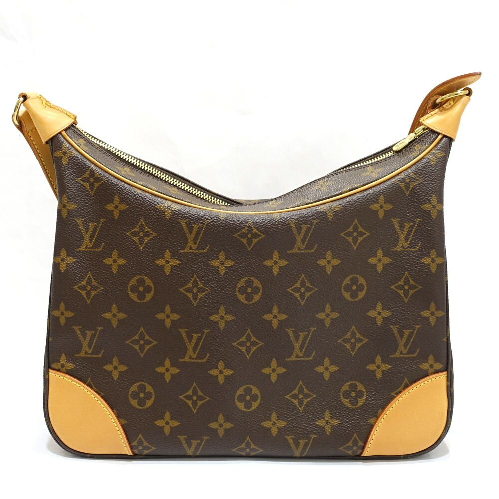 Louis Vuitton Boulogne Shoulder Bag Monogram Canvas Gold — view 2