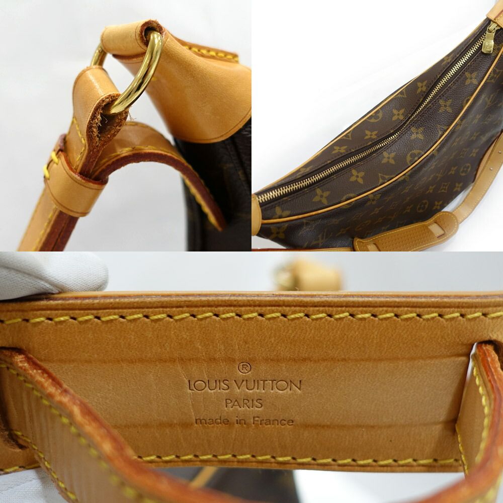 Louis Vuitton Boulogne Shoulder Bag Monogram Canvas Gold — view 8