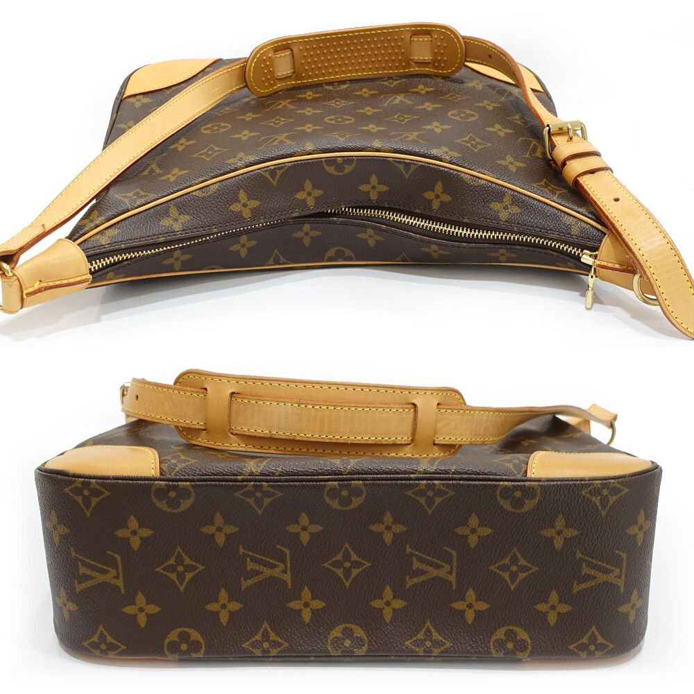 Louis Vuitton Boulogne Shoulder Bag Monogram Canvas Gold — view 4