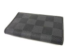 Louis Vuitton Key Case Multicles 6 Black Damier Graphite Canvas Leather 6 Rows — view 2