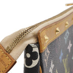 Louis Vuitton Monogram Multicolor Pochette Pouch Noir Black — view 5