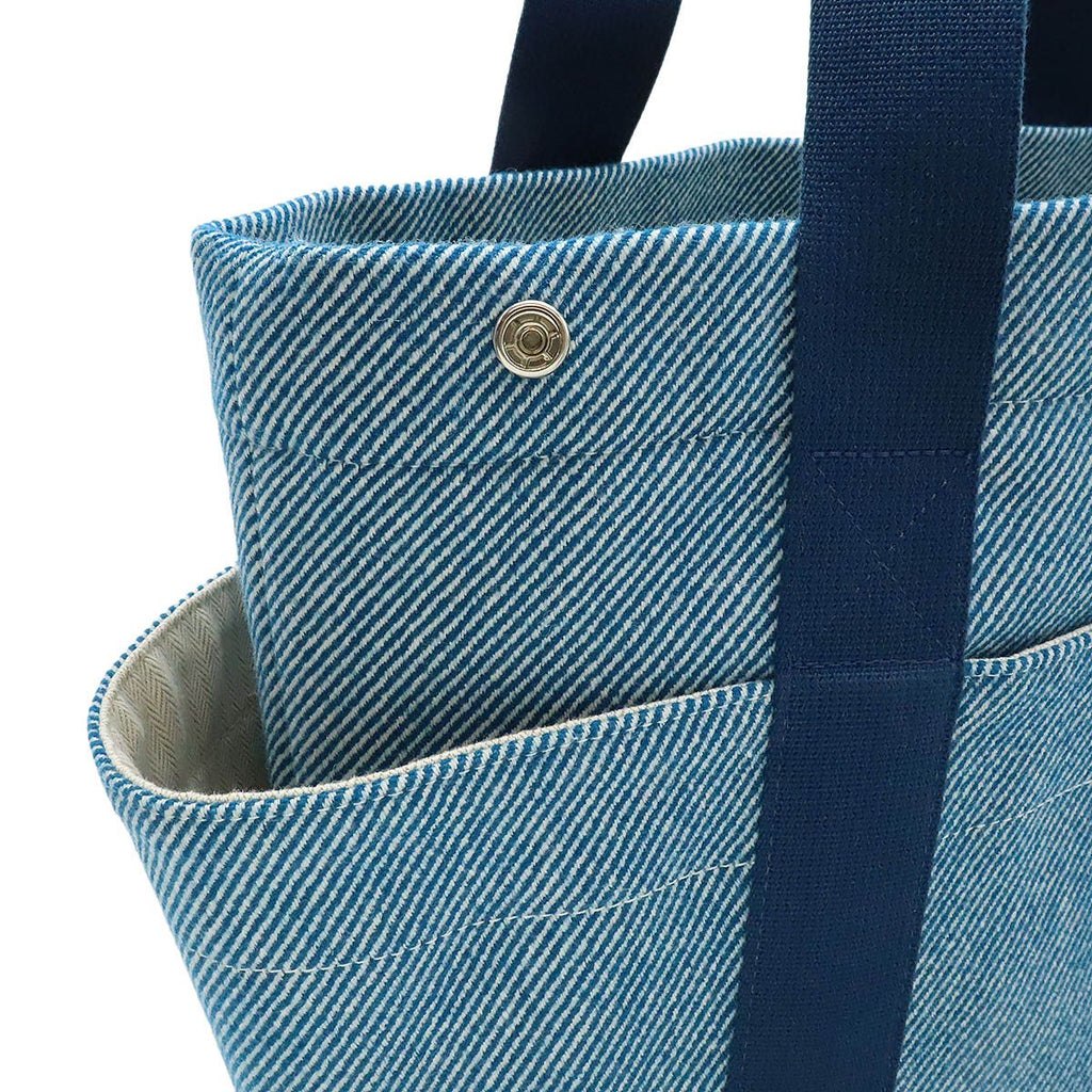 Hermes Animo Natte Mother's Tote Shoulder Bag Horse Wool Blue Pants Diaper — view 7