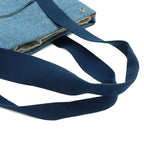 Hermes Animo Natte Mother's Tote Shoulder Bag Horse Wool Blue Pants Diaper — view 4