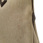 Hermes Sac Eve Mm Tote Canvas Leather Navy Silver Mark — view 9