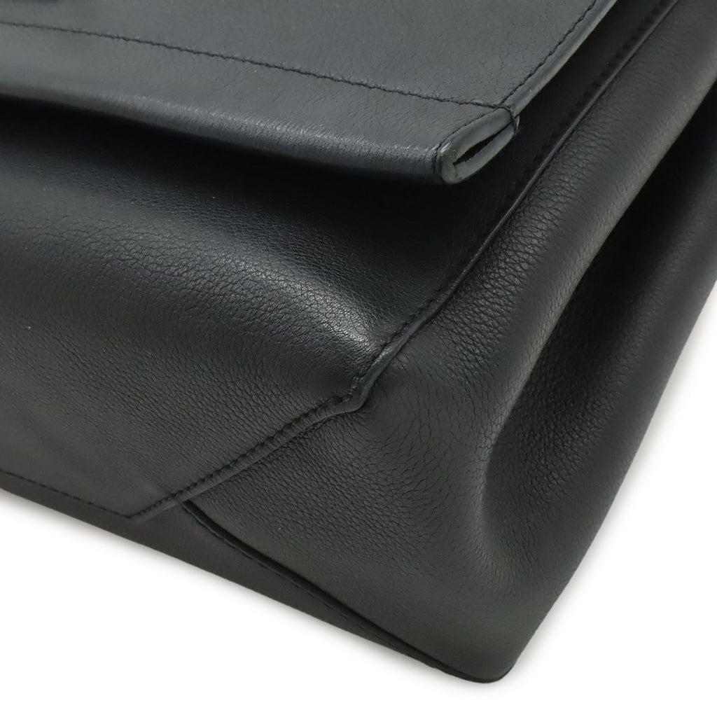 Louis Vuitton Lockme Cartable 2-Way Shoulder Bag Soft Calf Leather Noir Black — view 3