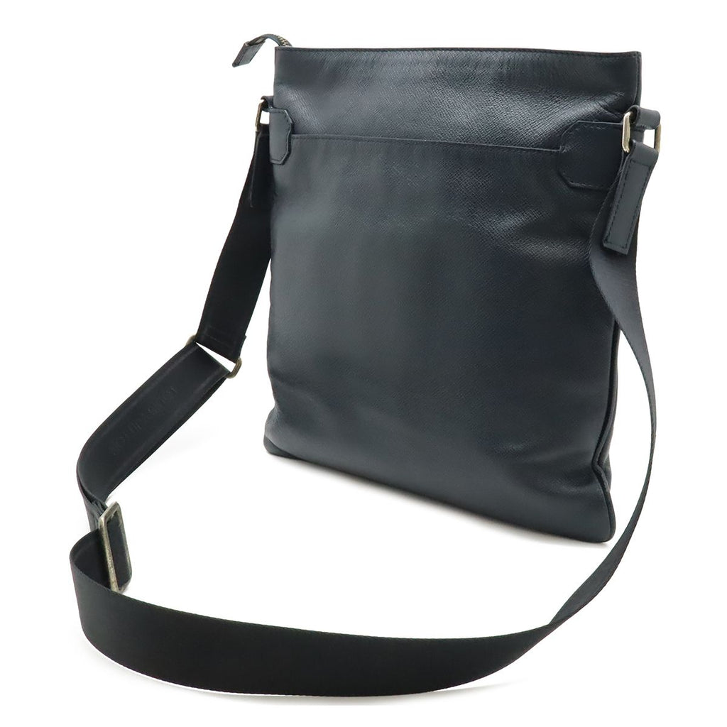 Louis Vuitton Taiga Sasha Shoulder Bag Crossbody Depth Bol Navy Silver — view 2