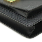 Louis Vuitton Epi Monceau Second 2-Way Shoulder Bag Noir Black Gold — view 3