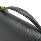 Louis Vuitton Epi Monceau Second 2-Way Shoulder Bag Noir Black Gold — view 5