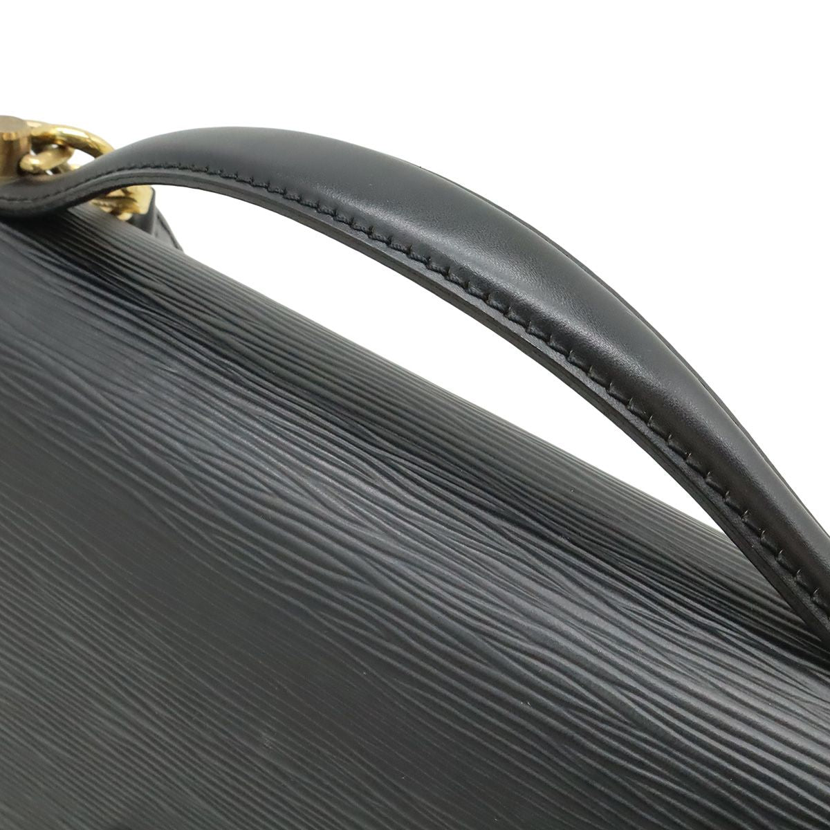 Louis Vuitton Epi Monceau Second 2-Way Shoulder Bag Noir Black Gold — view 5