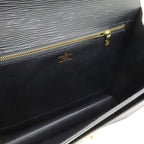 Louis Vuitton Epi Monceau Second 2-Way Shoulder Bag Noir Black Gold — view 6