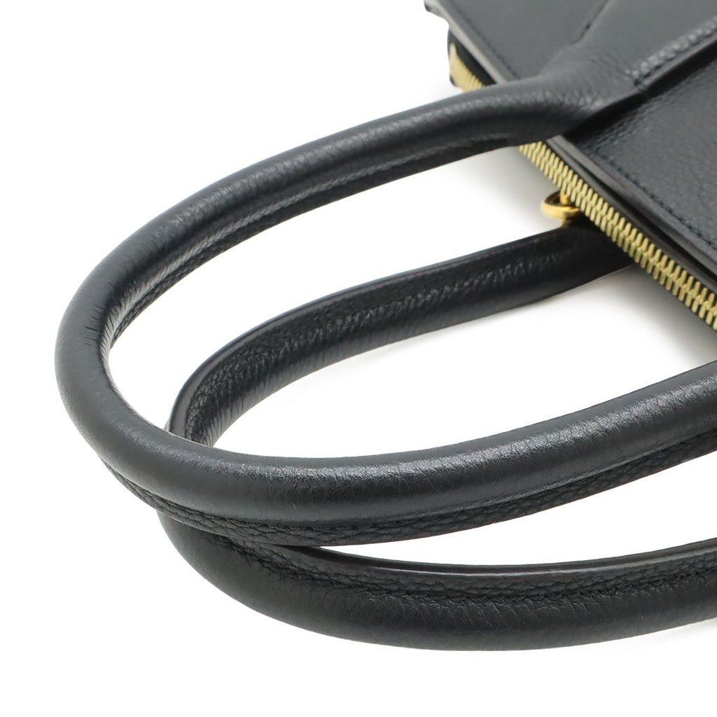 Louis Vuitton City Steamer Mm 2-Way Shoulder Bag Taurillon Leather Noir Black — view 5