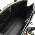 Louis Vuitton City Steamer Mm 2-Way Shoulder Bag Taurillon Leather Noir Black — view 7