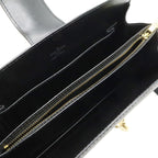 Louis Vuitton Epi Capuchin Shoulder Bag Crossbody Noir Black Gold — view 7