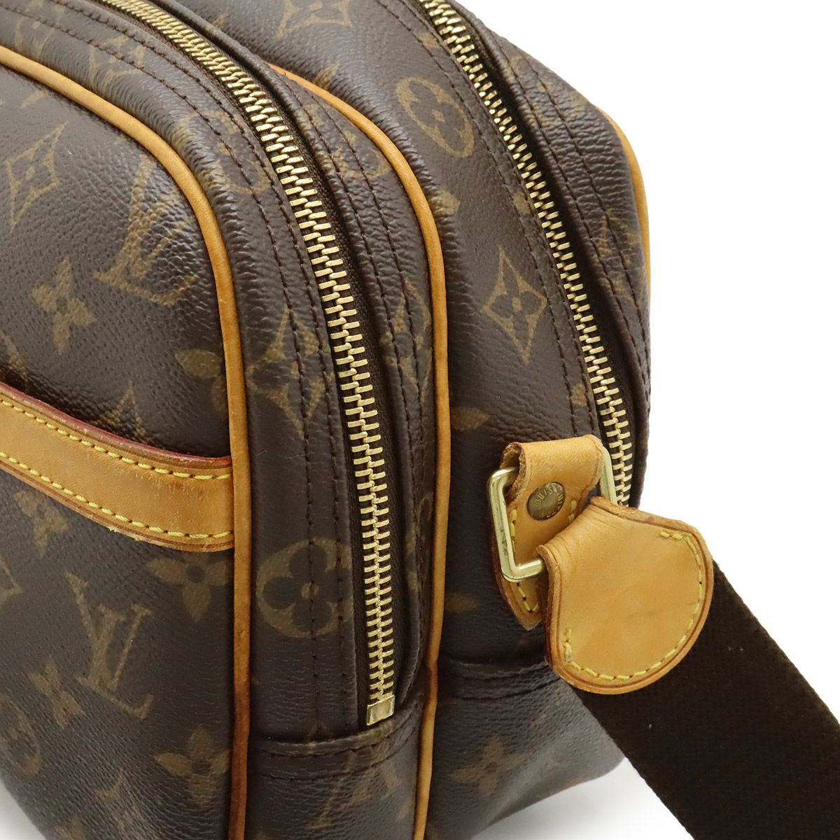 Louis Vuitton Monogram Reporter PM Shoulder Bag — view 4