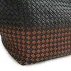 Bottega Veneta Intrecciato Gradient Cover GM Tote Leather Black Brown Limited — view 6