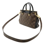 Louis Vuitton Monogram Pallas BB 2-Way Shoulder Bag Crossbody Leather Noir Black — view 2