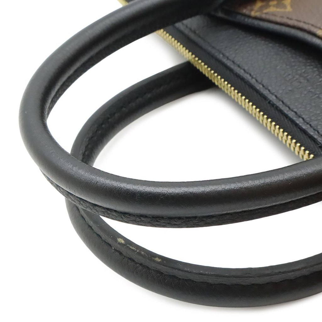 Louis Vuitton Monogram Pallas BB 2-Way Shoulder Bag Crossbody Leather Noir Black — view 4