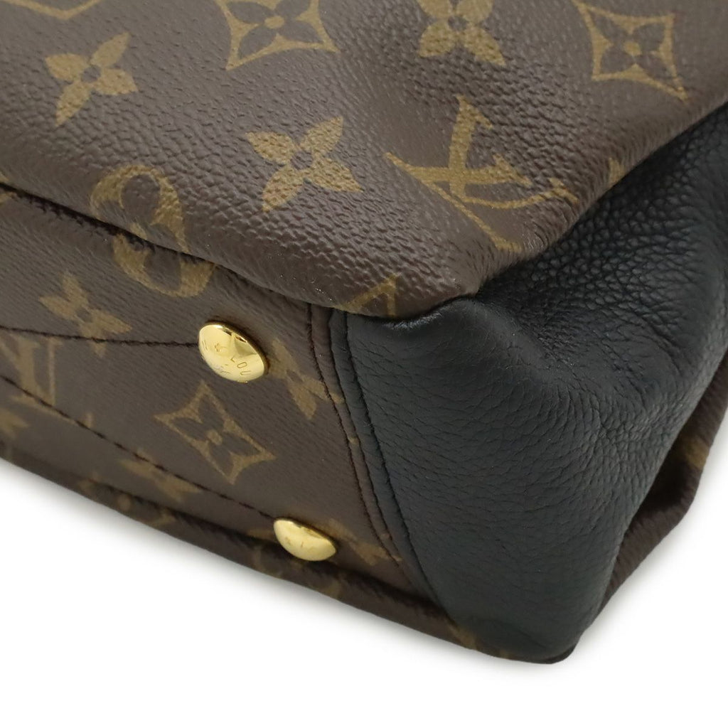 Louis Vuitton Monogram Pallas BB 2-Way Shoulder Bag Crossbody Leather Noir Black — view 3