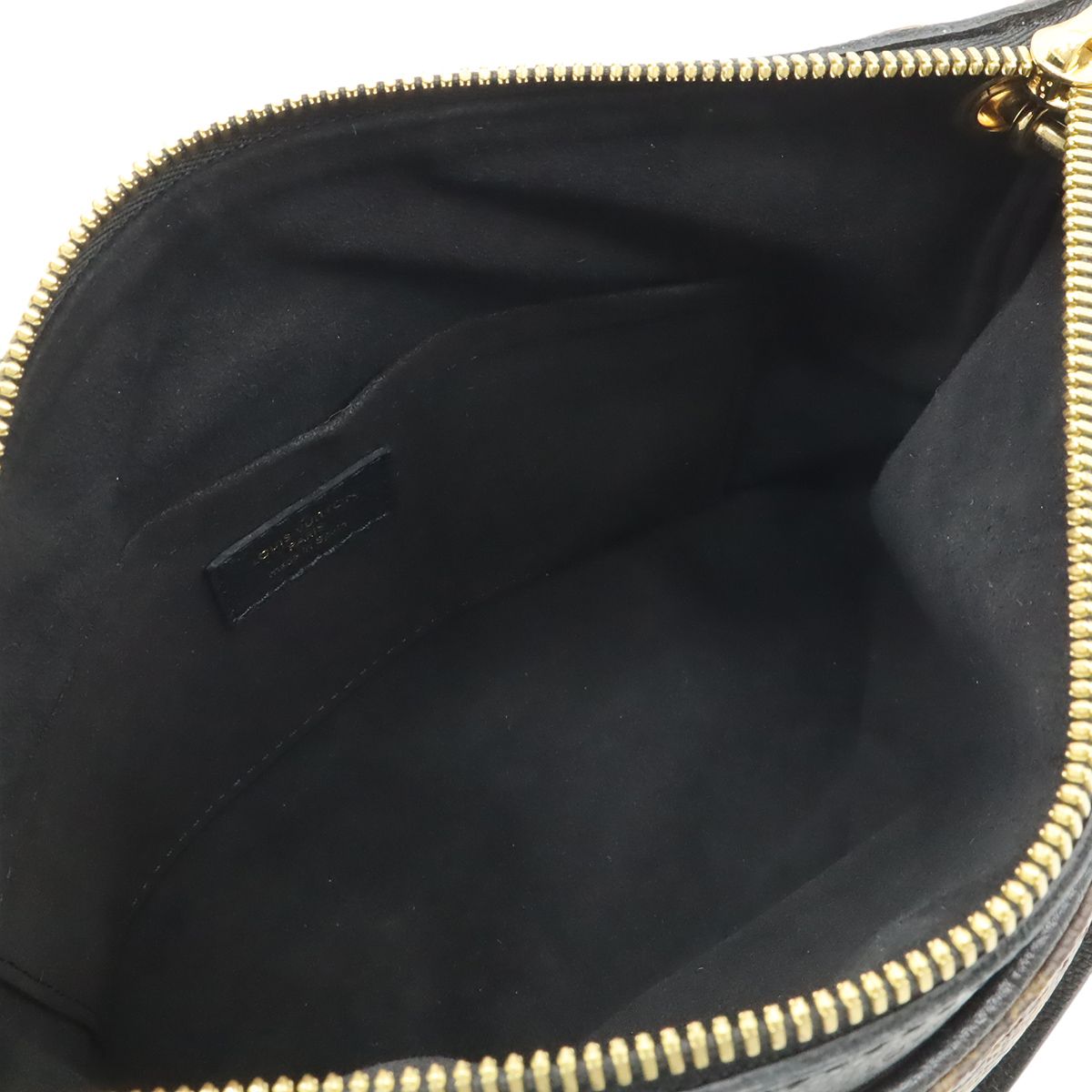 Louis Vuitton Monogram Pallas BB 2-Way Shoulder Bag Crossbody Leather Noir Black — view 8