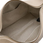 Hermes Bride-a-Brac PM Bath Pouch Cosmetic Handbag Canvas Natural Beige — view 6