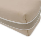 Hermes Bride-a-Brac PM Bath Pouch Cosmetic Handbag Canvas Natural Beige — view 3
