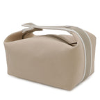 Hermes Bride-a-Brac PM Bath Pouch Cosmetic Handbag Canvas Natural Beige — view 2