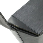 Louis Vuitton Epi Sac Saw Shoulder Bag Leather Noir Black — view 7