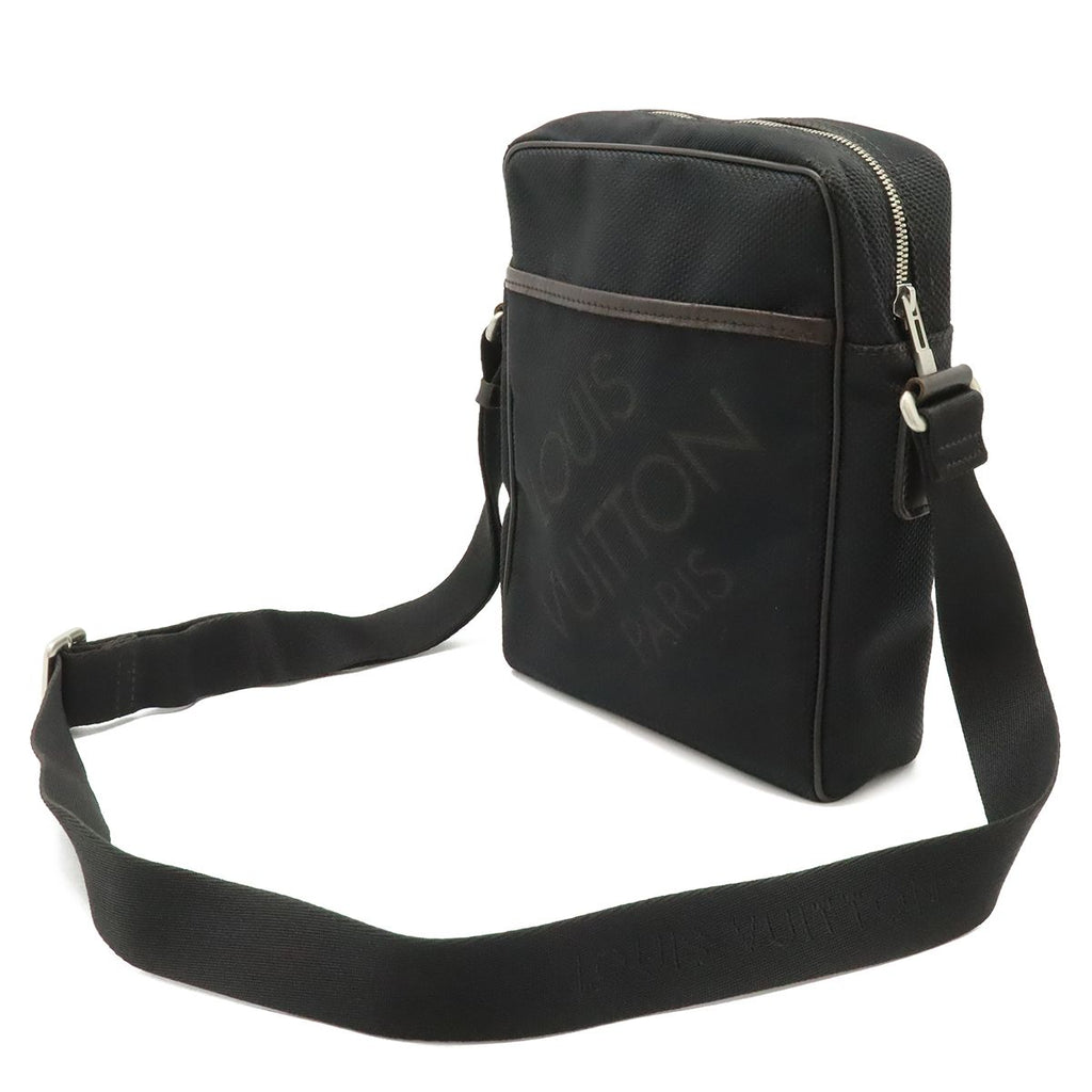 Louis Vuitton Damier Geant Citadin NM Shoulder Bag Crossbody Canvas Noir Black — view 2