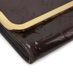 Louis Vuitton Monogram Vernis Rossmore MM Shoulder Bag 2-Way Clutch Amarante — view 3