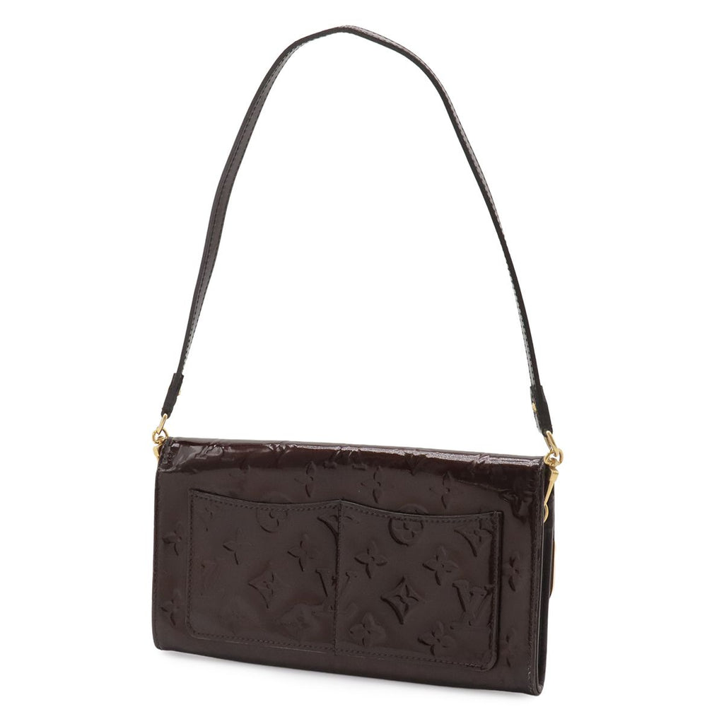 Louis Vuitton Monogram Vernis Rossmore MM Shoulder Bag 2-Way Clutch Amarante — view 2